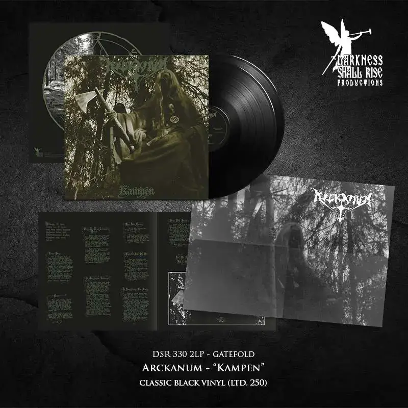 ARCKANUM · Kampen | BLACK 2LP (Black Metal Vinyl) · Picture 2