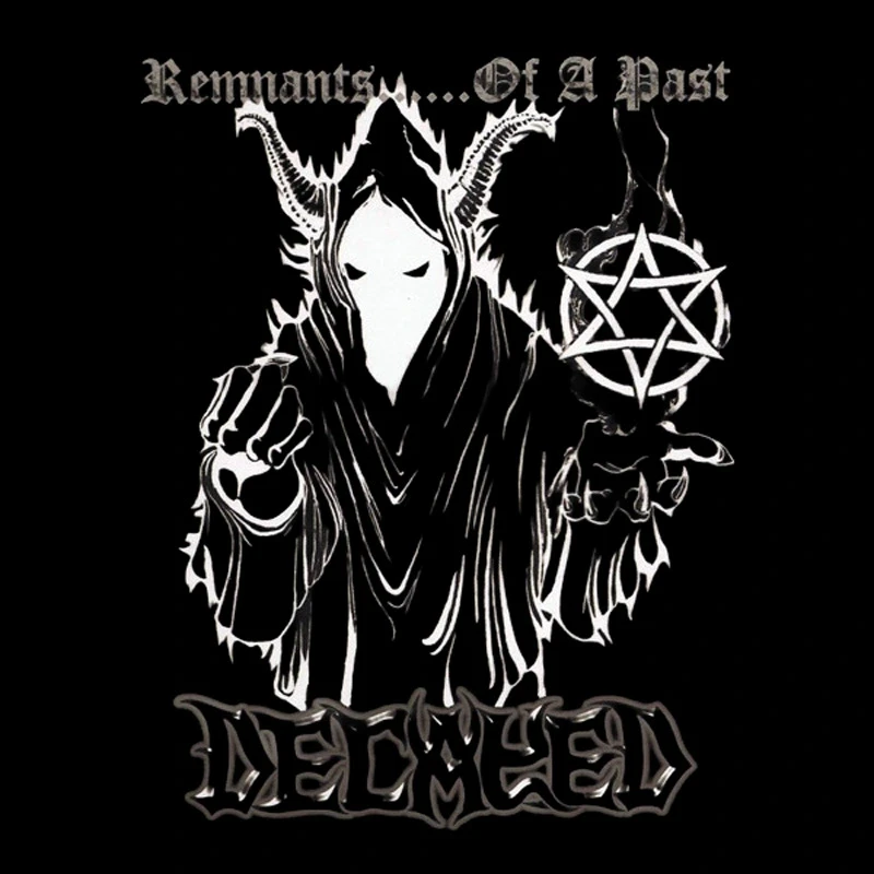 DECAYED · Remnants ... Of A Past | BLACK 7" EP (Black Metal Vinyl) · Picture 1