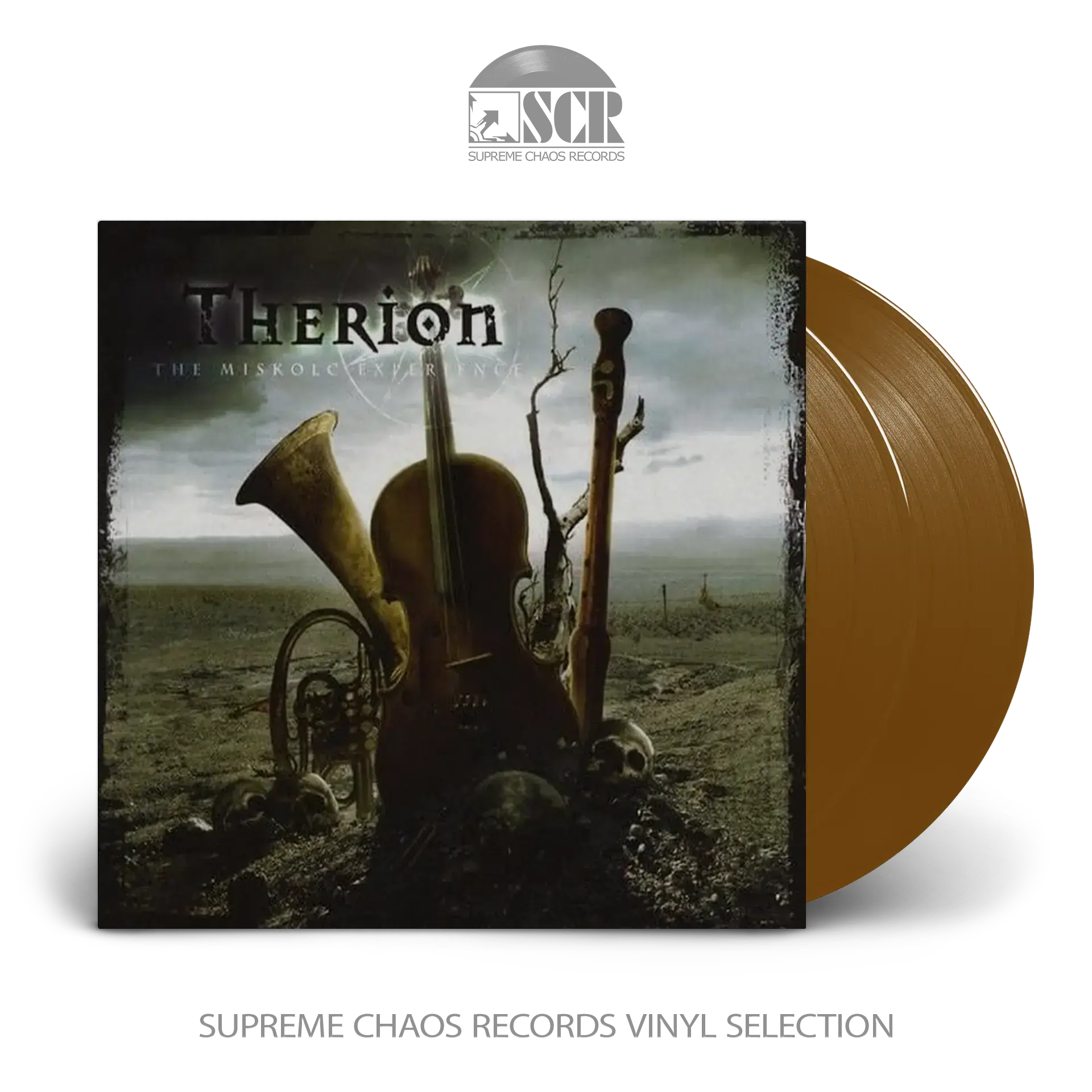 THERION - The Miskolc Experience · BRONZE 2LP (Heavy Metal/Gothic Metal/Symphonic Metal Vinyl)