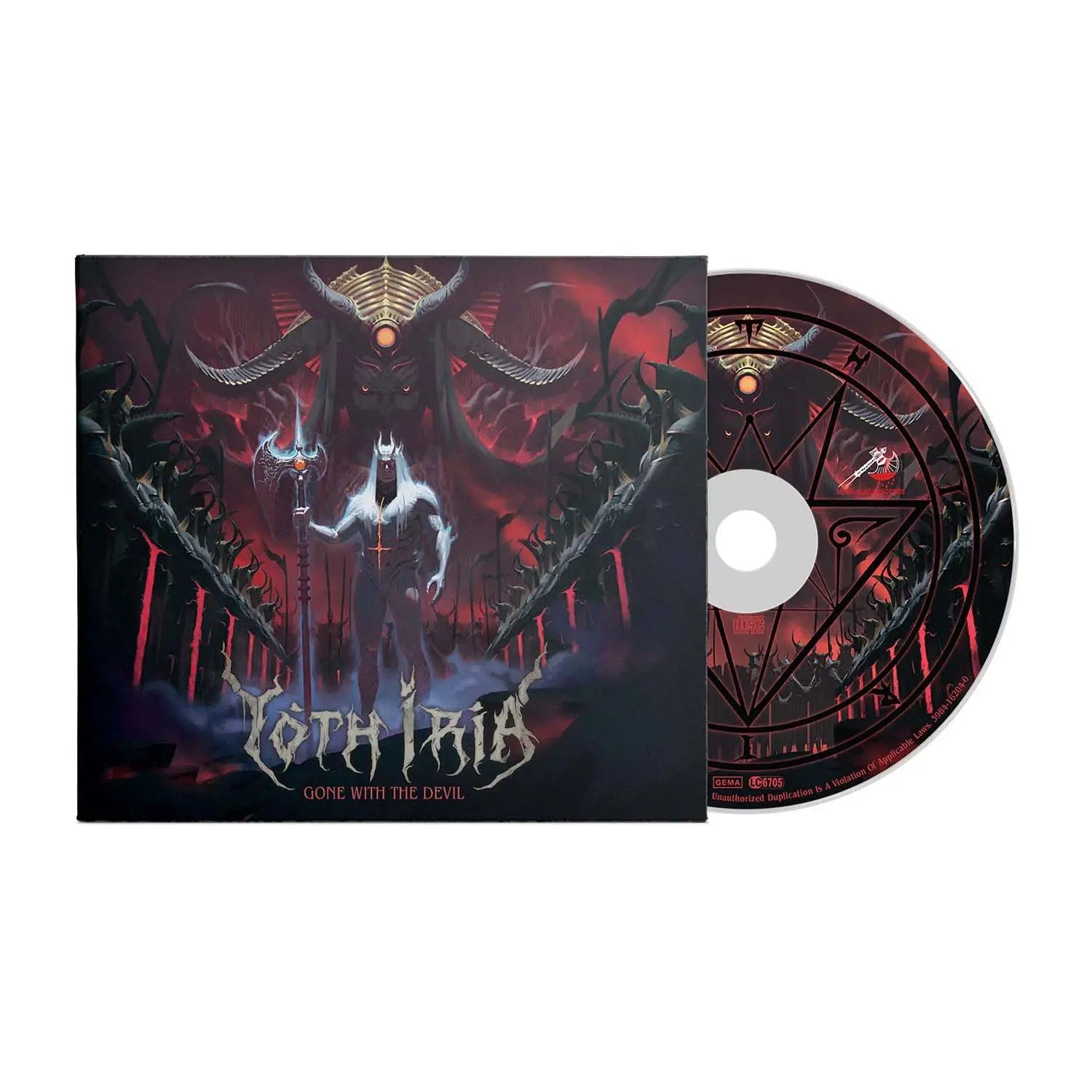 YOTH IRIA · Gone With The Devil | DIGIPAK CD (Black Metal CDs) · Picture 2