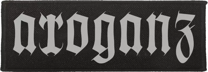 ARROGANZ · Logo | PATCH (Death Metal/Doom Metal Others)