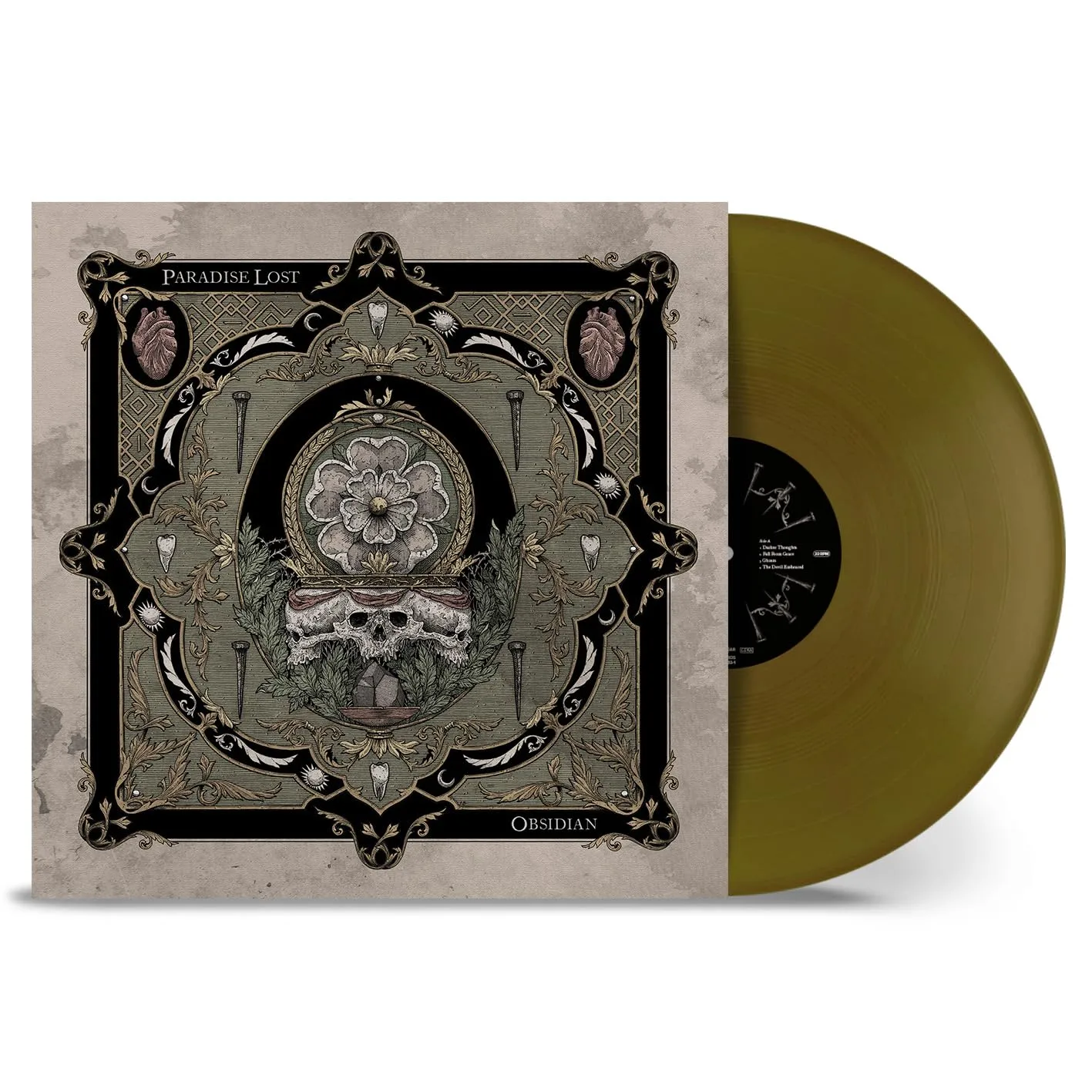 PARADISE LOST · Obsidian | GOLD LP (Heavy Metal/Gothic Metal Vinyl) · Picture 2