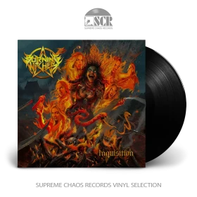BURNING WITCHES · Inquisition | BLACK LP (Thrash Metal/Heavy Metal Vinyl)