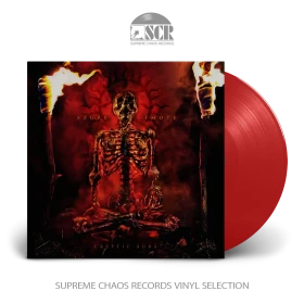 AZURE EMOTE · Cryptic Aura | TRANSPARENT RED LP (Death Metal Vinyl)