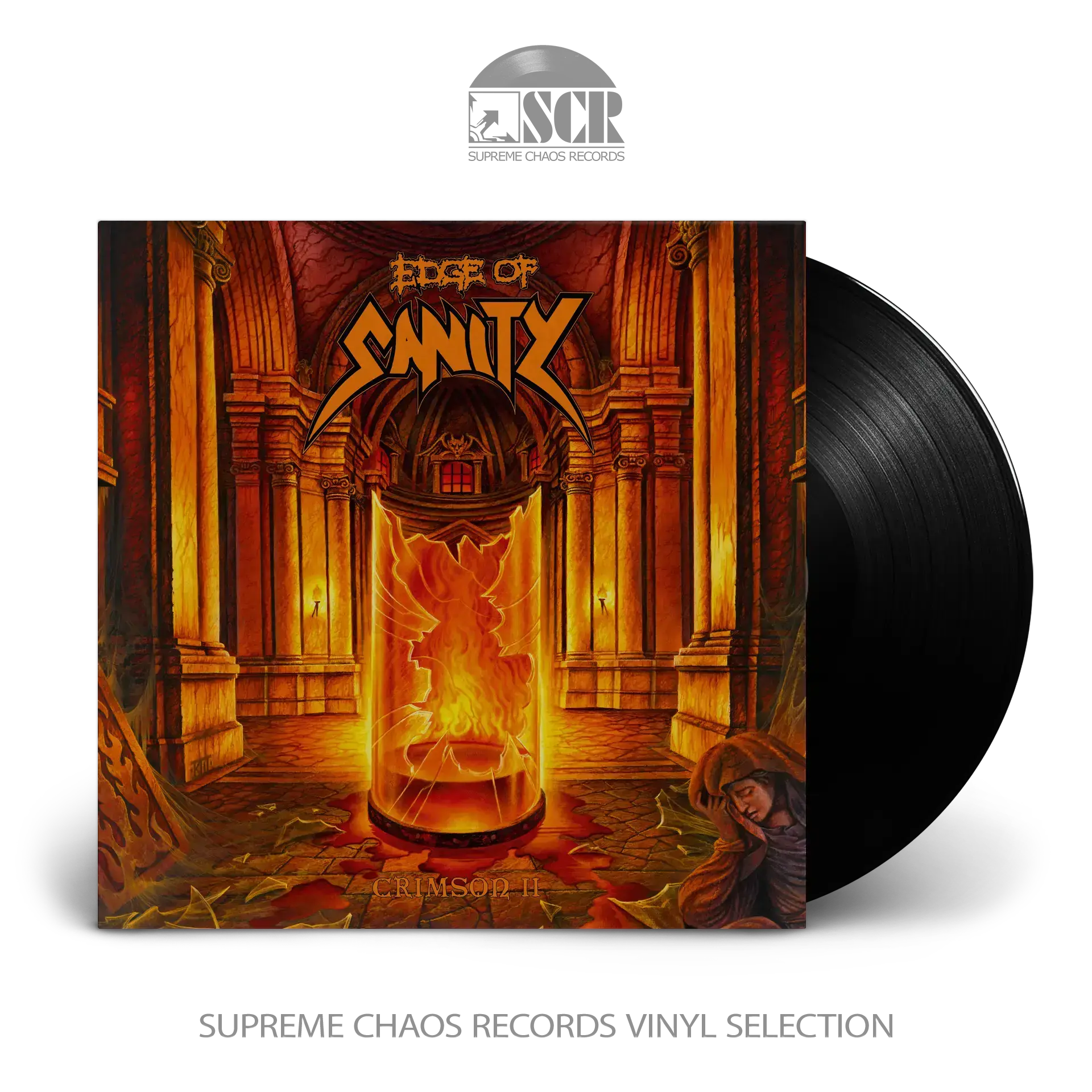 EDGE OF SANITY · Crimson II | BLACK LP (Progressive Death Metal Vinyl)