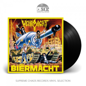 WEHRMACHT · Biermächt | BLACK LP (Thrash Metal Vinyl)