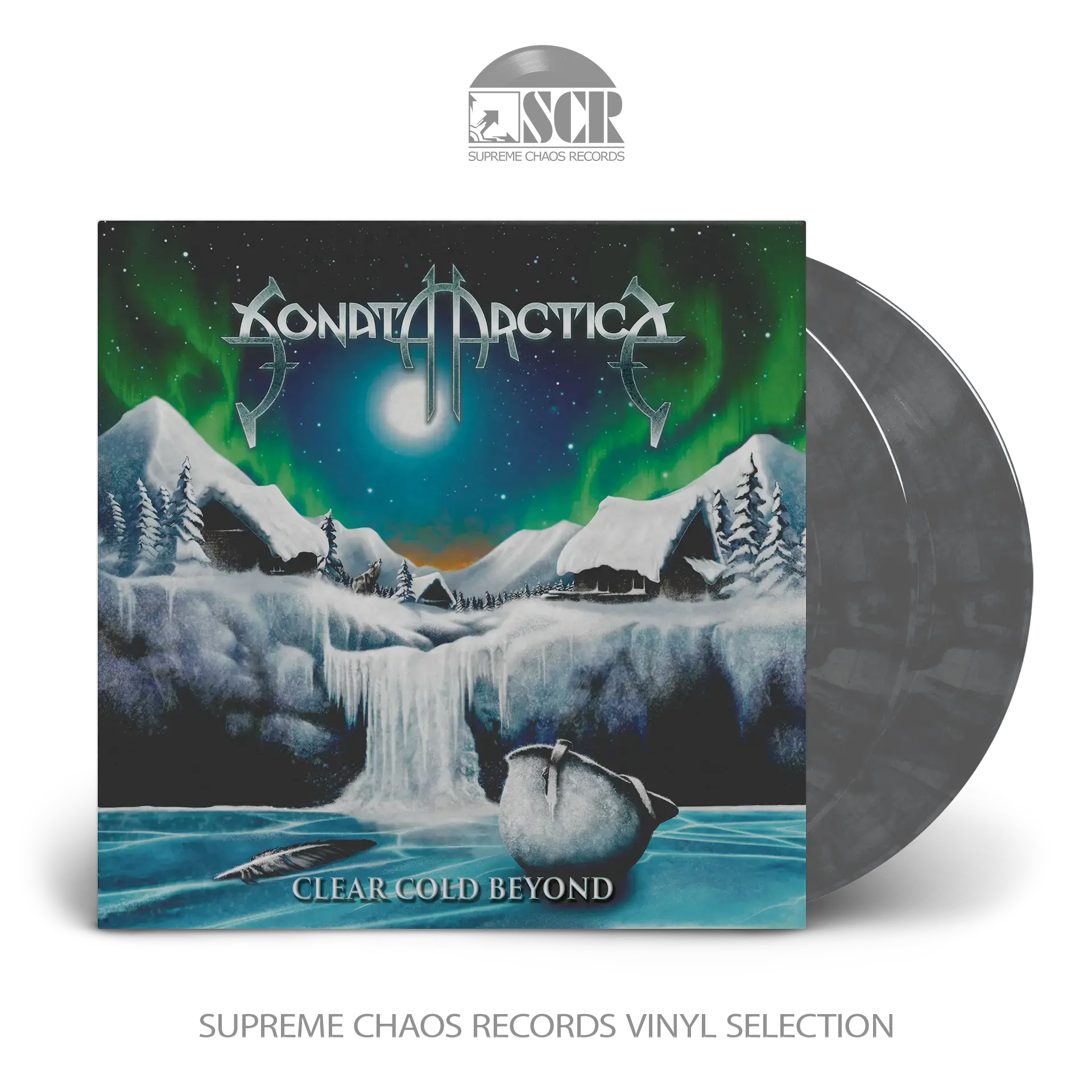 SONATA ARCTICA · Clear Cold Beyond | WHITE/BLACK MARBLED 2LP (Power Metal Vinyl)