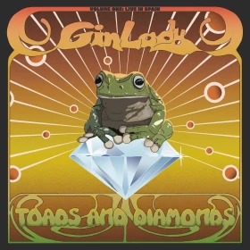 GIN LADY · Toads & Diamonds Volume One: Live In Spain | GREEN MARBLE LP (Progressive Rock Vinyl) · Picture 1