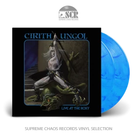 CIRITH UNGOL · Live At The Roxy | LIGHT BLUE MARBLED 2LP+DVD (Doom Metal Vinyl)