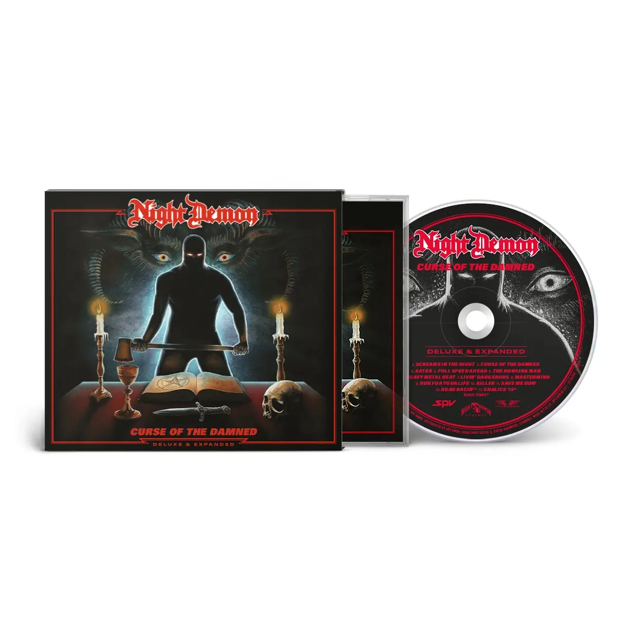 NIGHT DEMON · Curse Of The Damned (Deluxe & Expanded) | CD (Heavy Metal CDs)