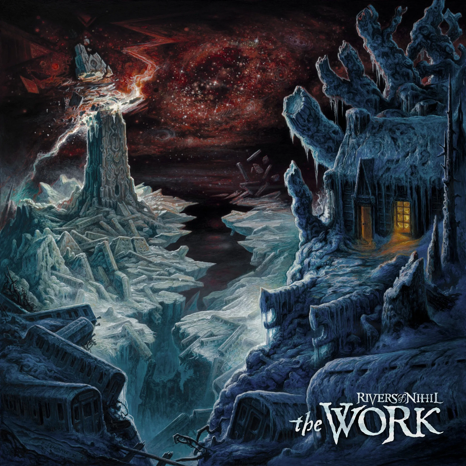 RIVERS OF NIHIL · The Work | BLACK 2LP (Progressive Metal/Death Metal/Doom Metal Vinyl) · Picture 1
