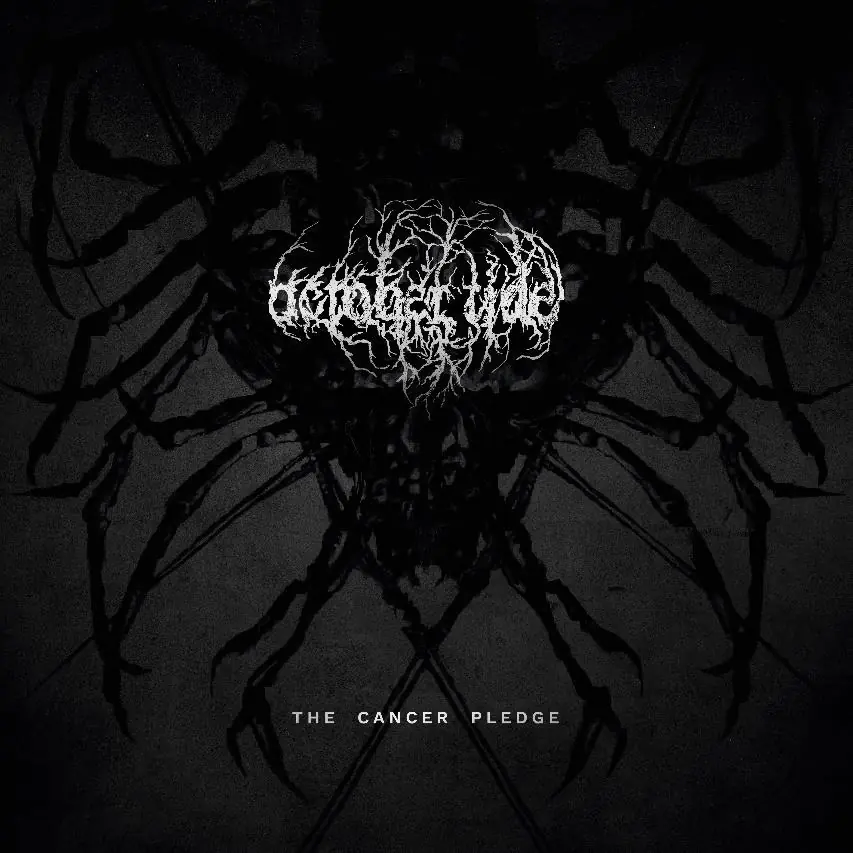 OCTOBER TIDE · The Cancer Pledge | BLACK LP (Death Metal Vinyl) · Picture 1