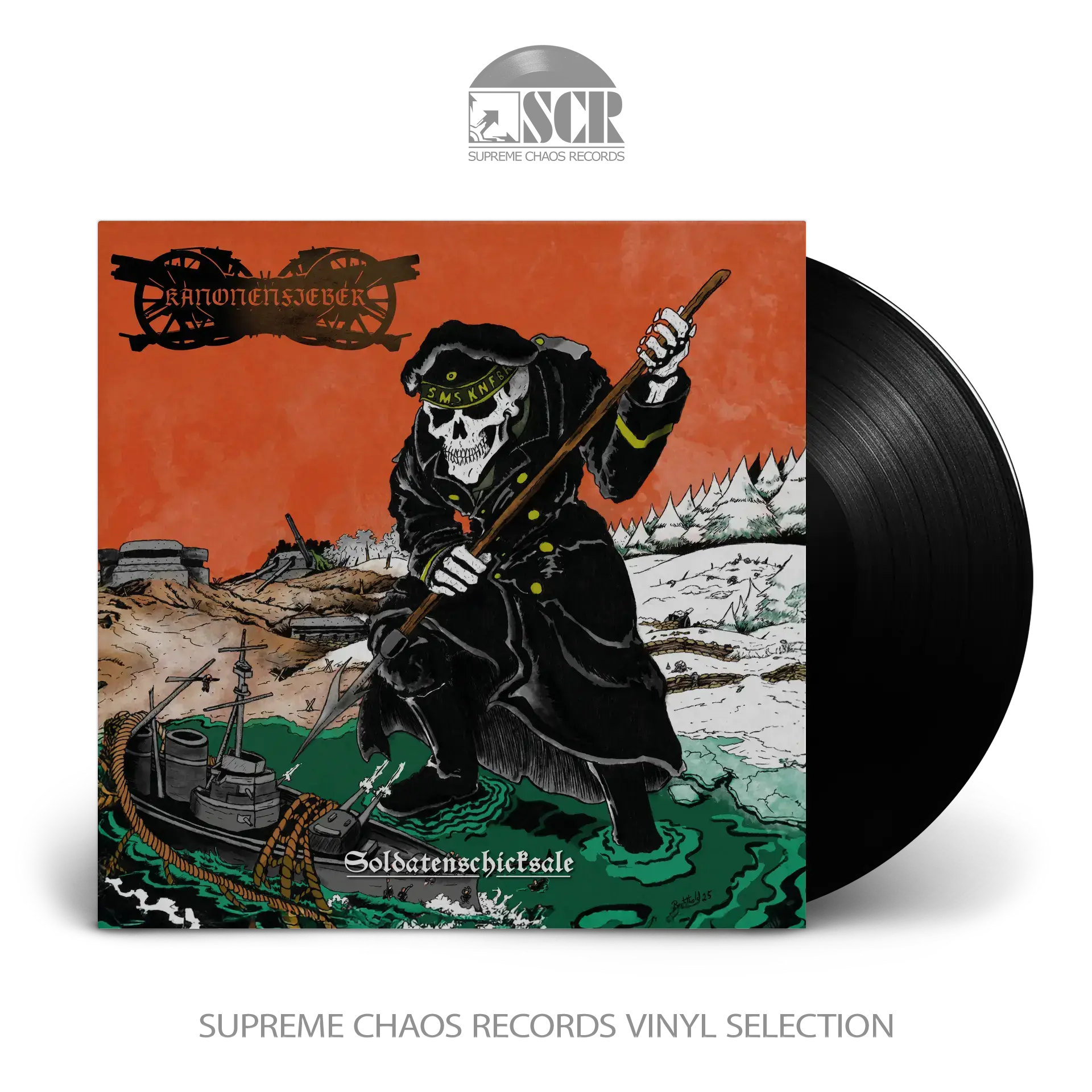 KANONENFIEBER · Soldatenschicksale | BLACK LP (Black Metal Vinyl)