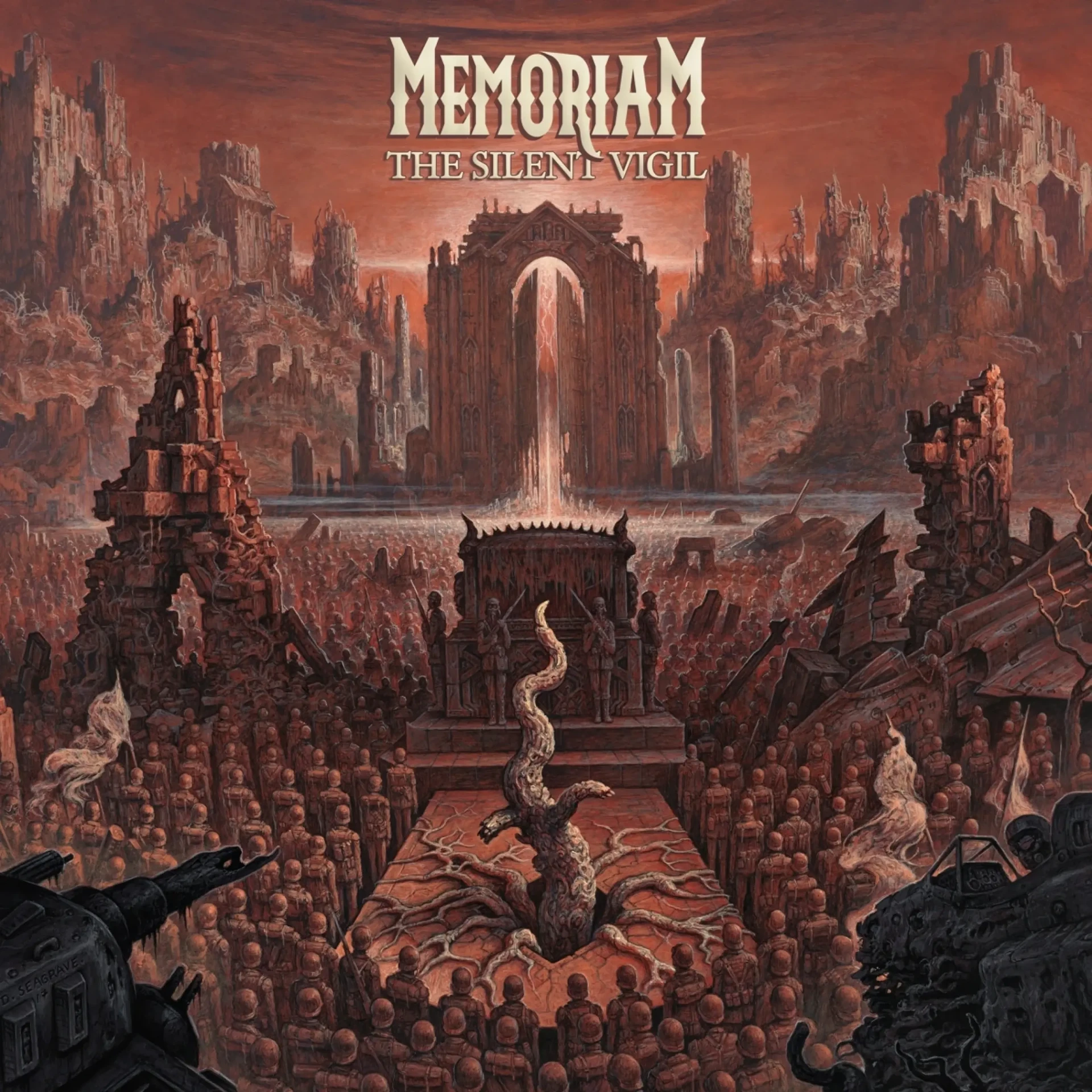 MEMORIAM - The Silent Vigil · BLACK LP 1