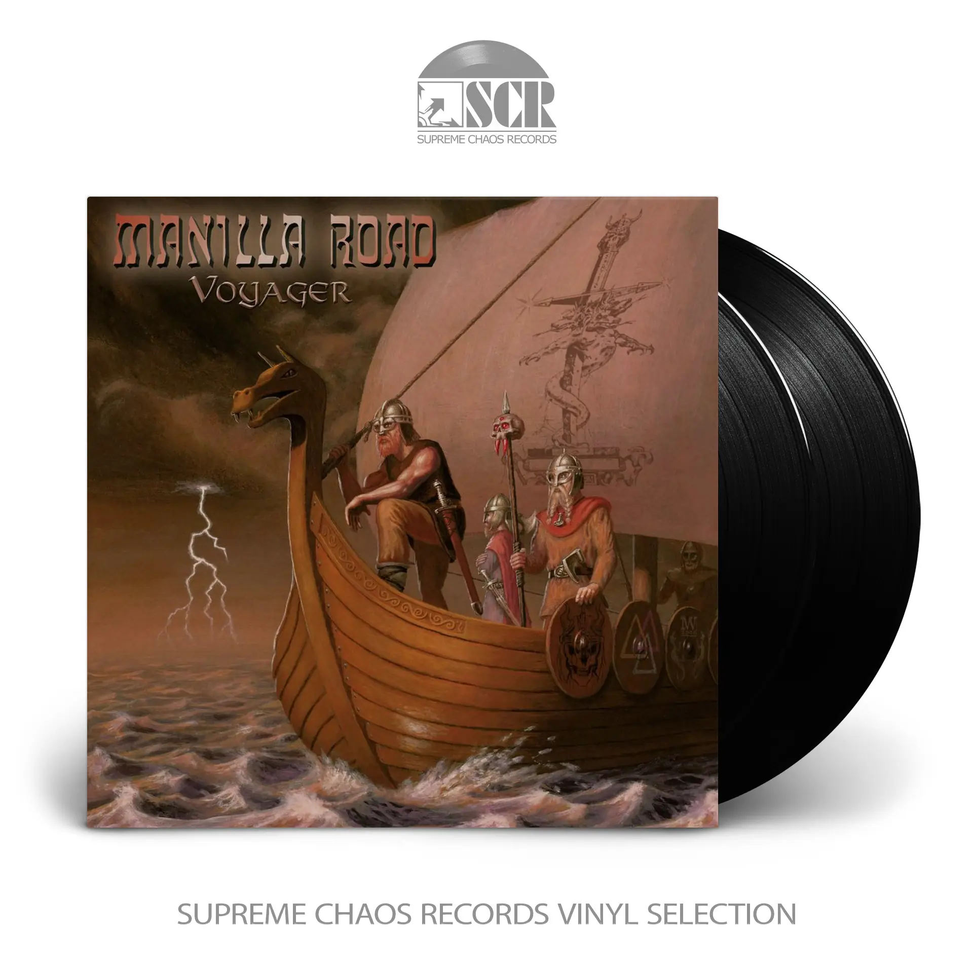 MANILLA ROAD - Voyager · BLACK LP+10" DLP (Heavy Metal Vinyl)