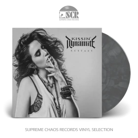 KISSIN' DYNAMITE · Ecstasy | GREY MARBLED LP (Hard Rock Vinyl)