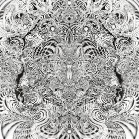 GAUPA · Fyr | GREY/WHITE/BLACK LP (Progressive Stoner Rock/Psychedelic Vinyl) · Picture 1