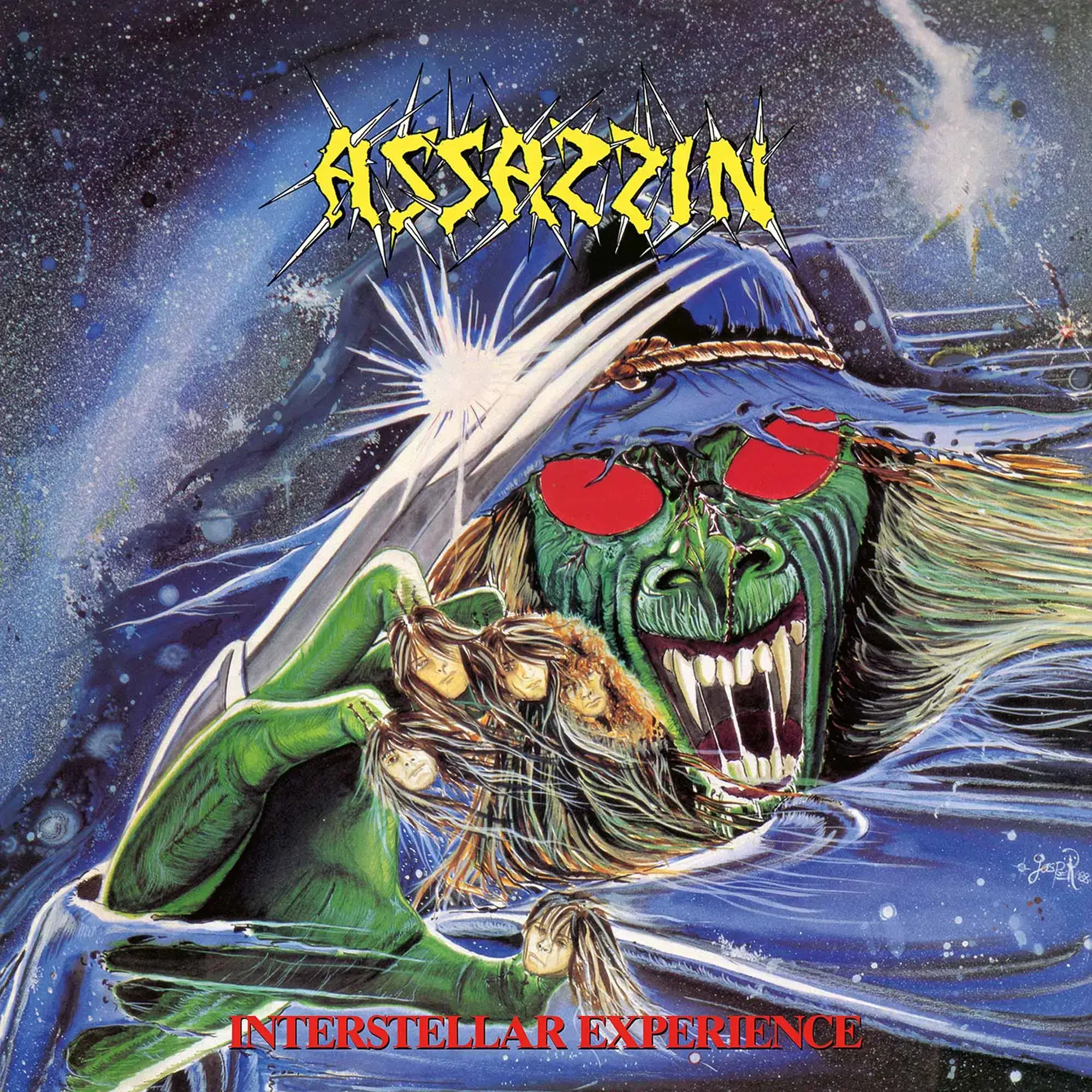 ASSASSIN · Interstellar Experience | YELLOW LP (Thrash Metal Vinyl) · Picture 1