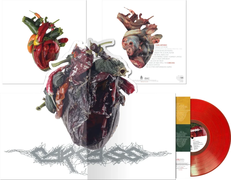 Carcass · Torn Arteries (Deluxe Pop-Up) | RED LP