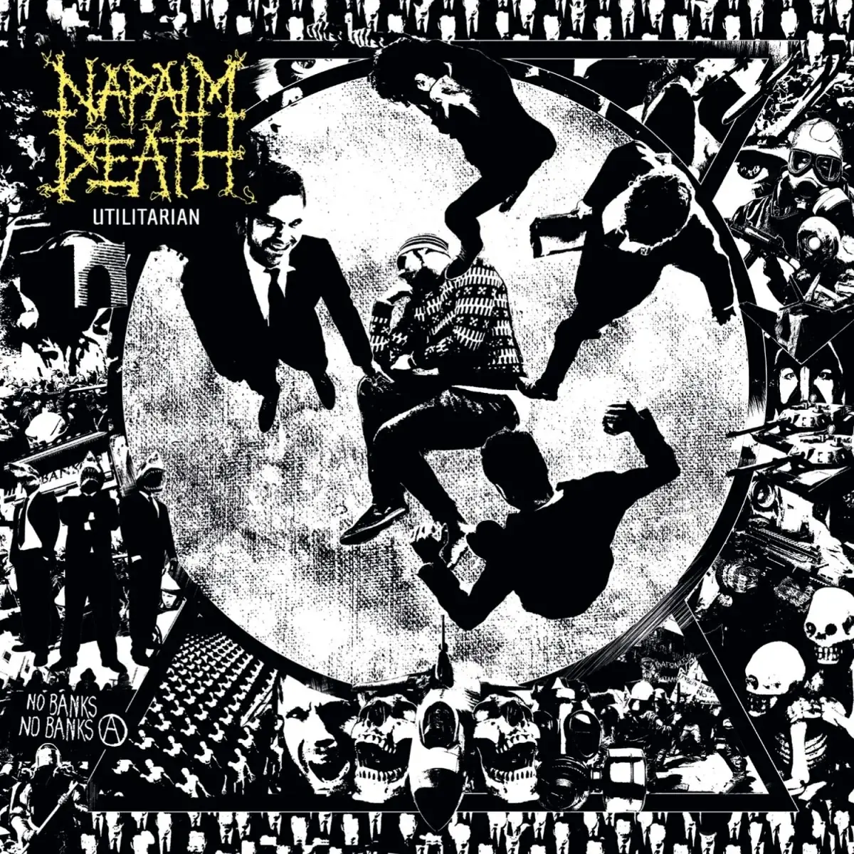 NAPALM DEATH · Utilitarian [GREY] | LP (Grindcore Vinyl) · Picture 1