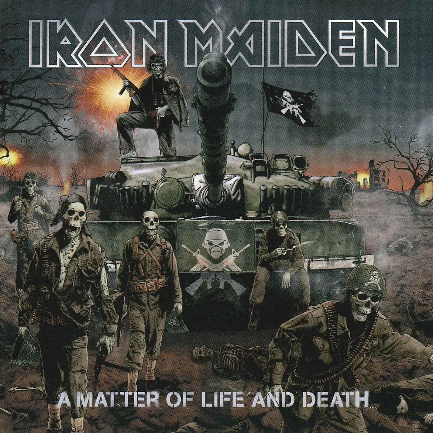 IRON MAIDEN · A Matter Of Life And Death | BLACK 2LP (Heavy Metal Vinyl) · Picture 1