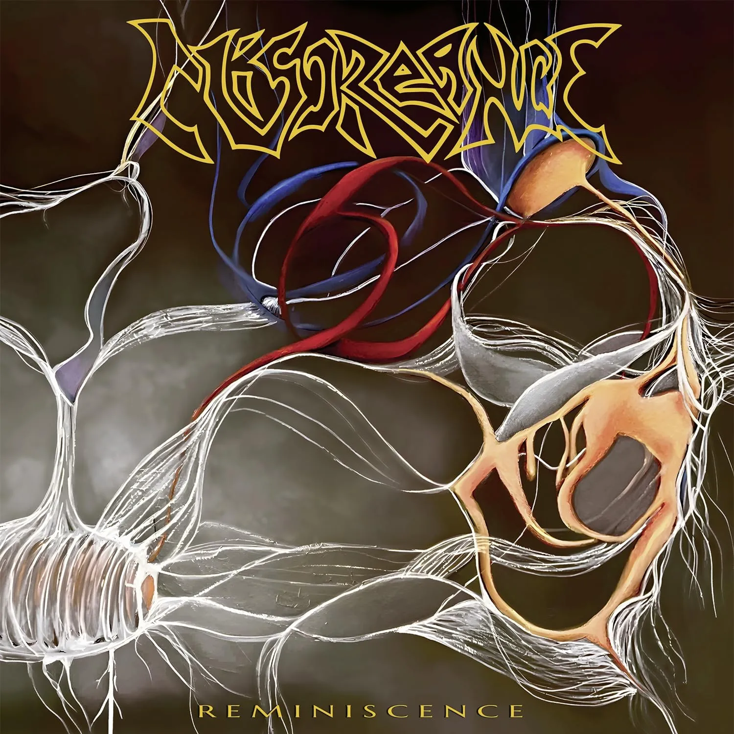 MISCREANCE · Reminiscence | ORANGE/BLACK LP (Thrash Metal/Death Metal Vinyl) · Picture 1