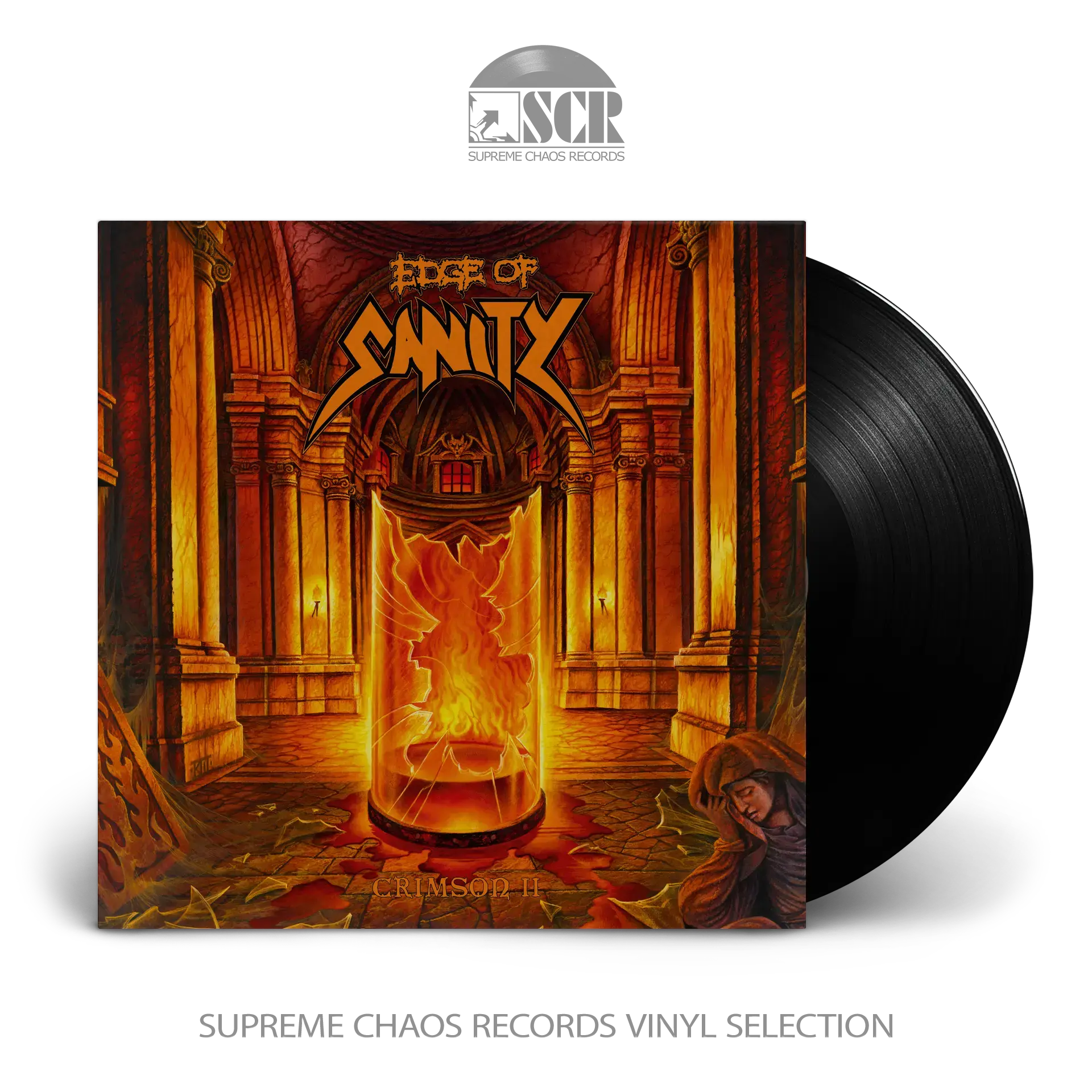 EDGE OF SANITY · Crimson II | BLACK LP (Progressive Death Metal Vinyl)