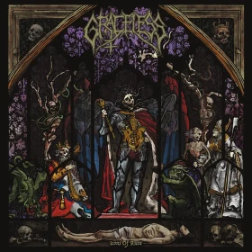 GRACELESS · Icons of Ruin | BLUE MARBLED LP (Death Metal Vinyl) · Picture 1