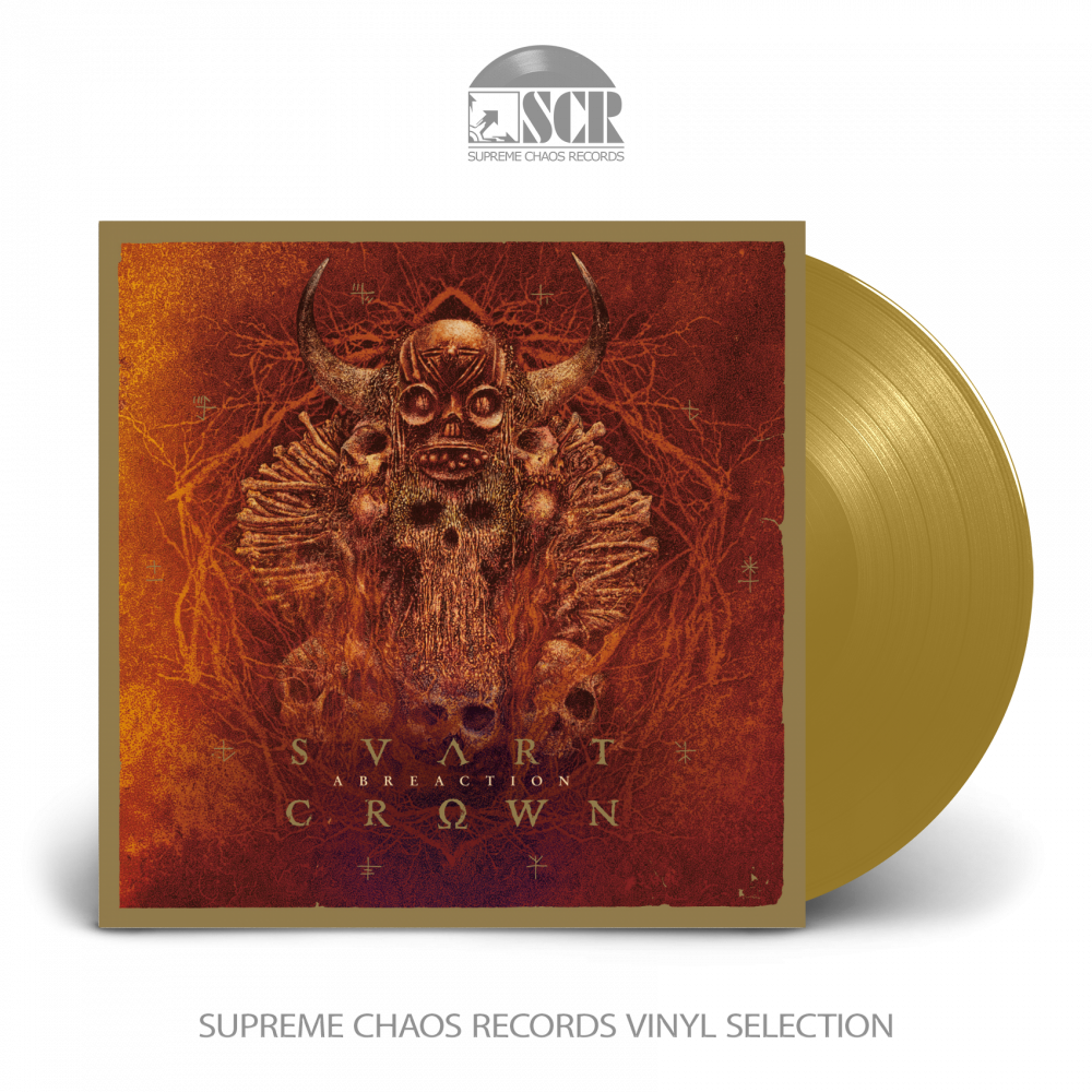 SVART CROWN · Abreaction | GOLD LP (Black Metal Vinyl)