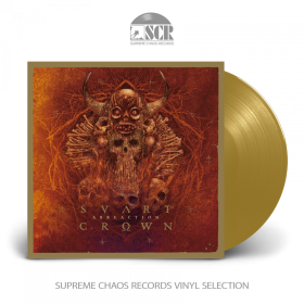 SVART CROWN · Abreaction | GOLD LP (Black Metal Vinyl)