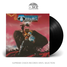 THOR · Only The Strong | BLACK LP (Heavy Metal Vinyl)