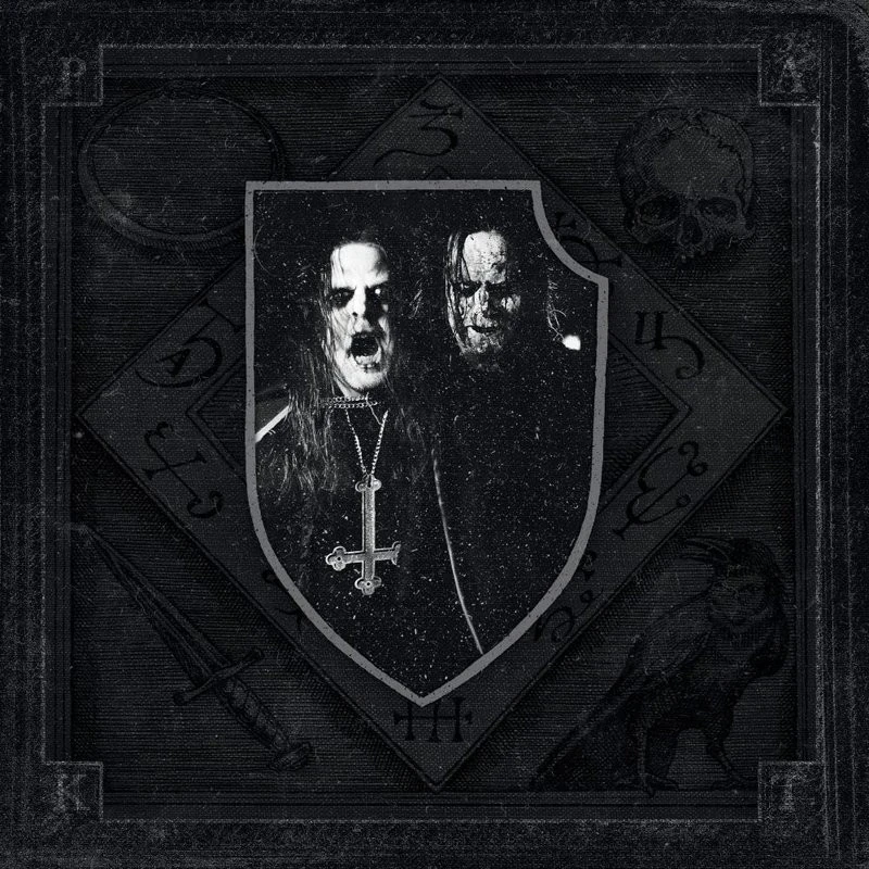 TAAKE / WHOREDOM RIFE · Pakt | BLACK 10" LP (Black Metal Vinyl) · Picture 1