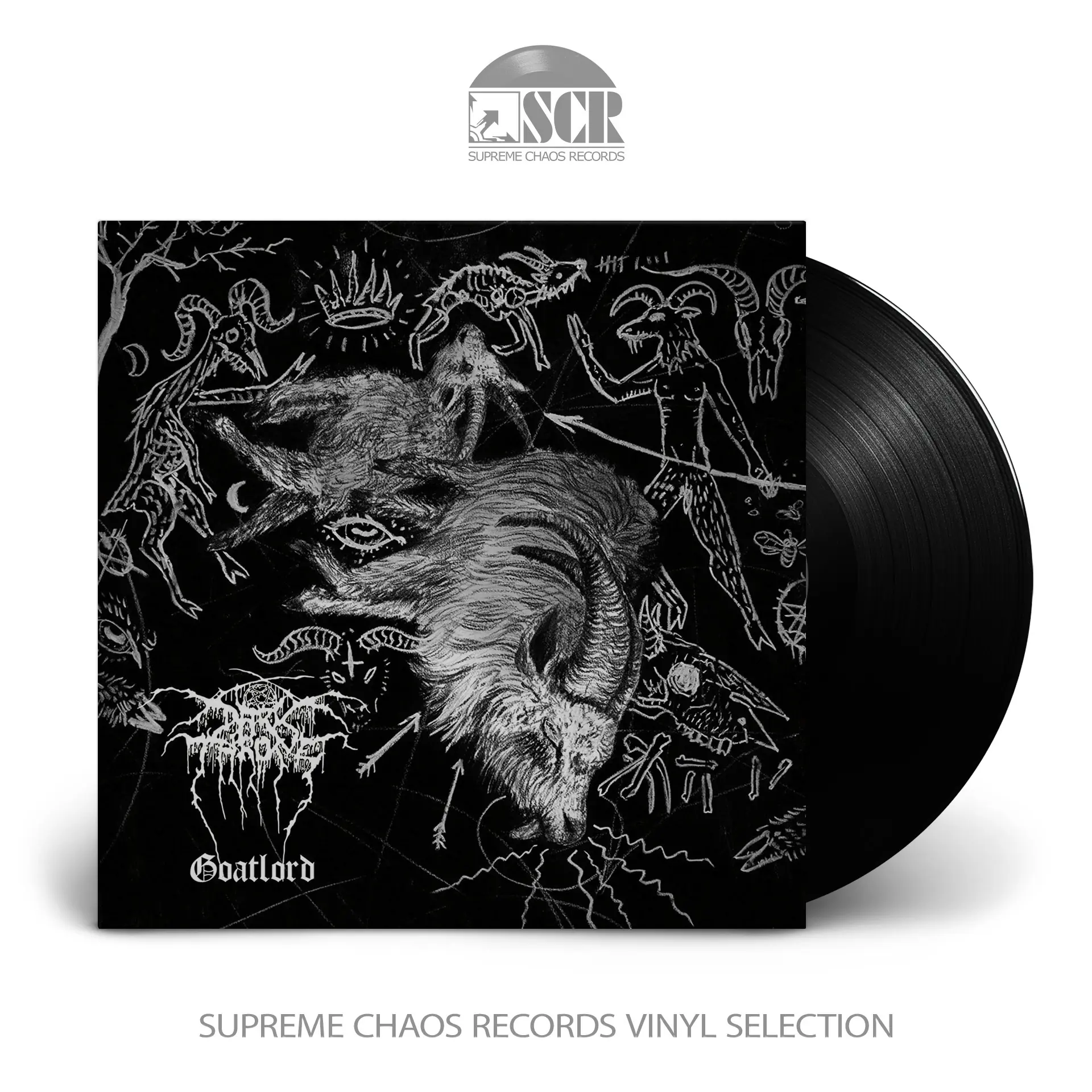 DARKTHRONE - Goatlord · BLACK LP (Black Metal Vinyl)