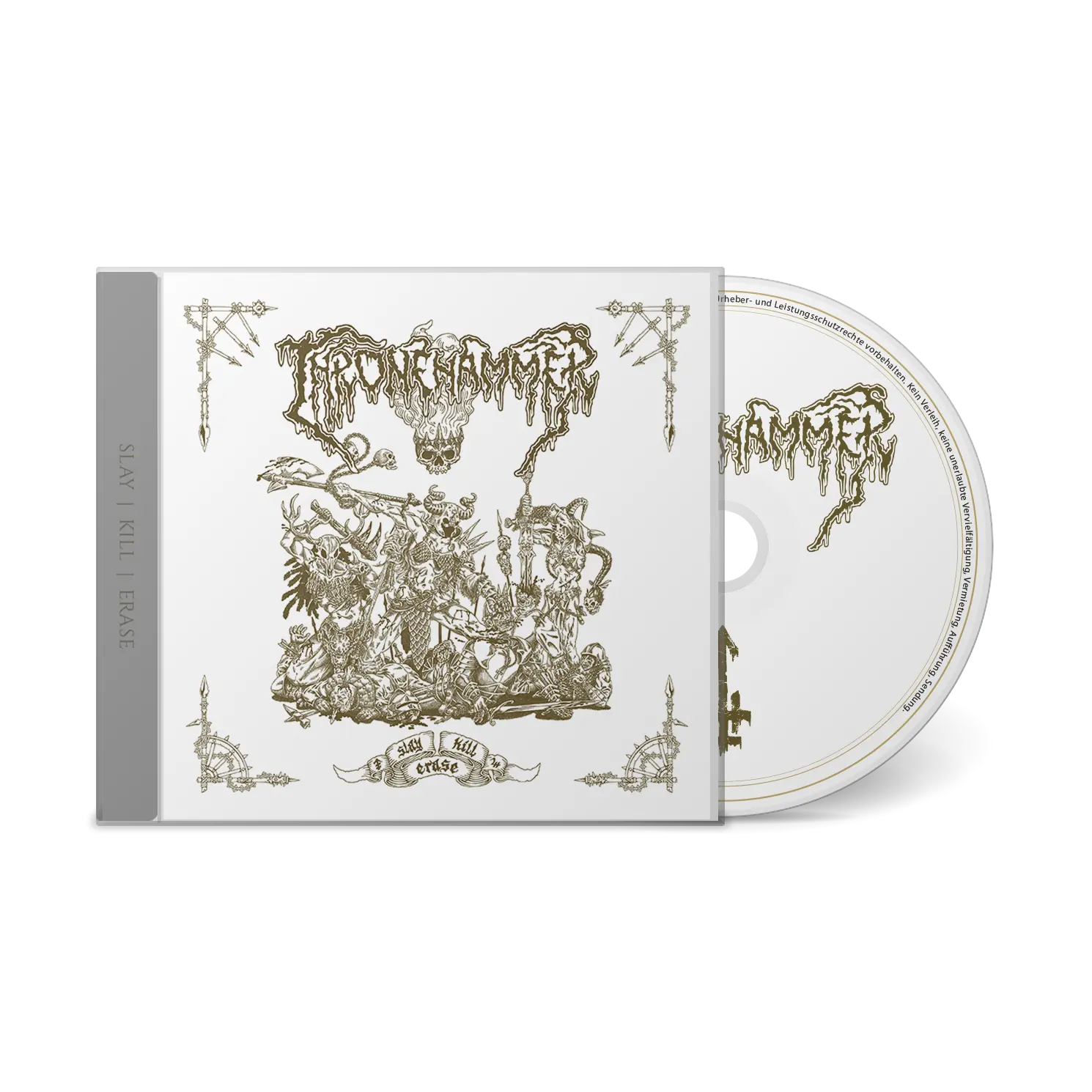 THRONEHAMMER - Slay | Kill | Erase [CD] (Doom Metal/Epic Metal/Death Metal/Heavy Metal CDs)