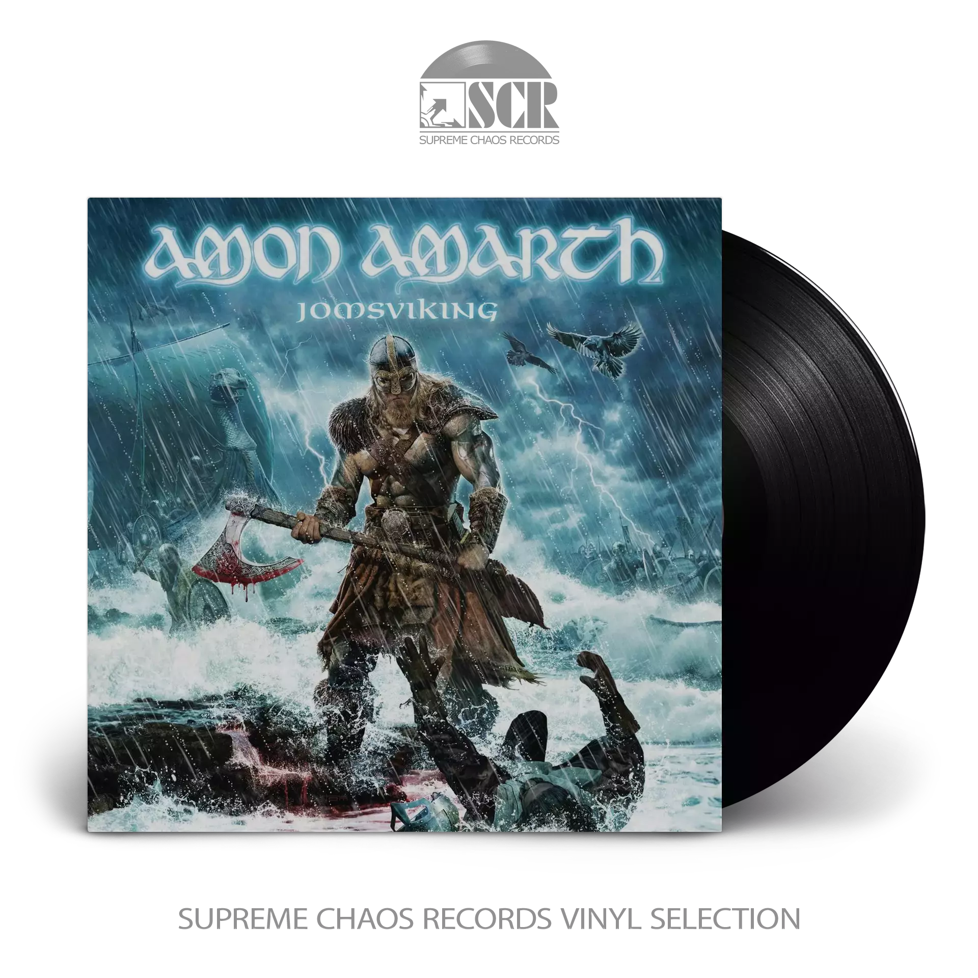 AMON AMARTH - Jomsviking · BLACK LP (Death Metal Vinyl)