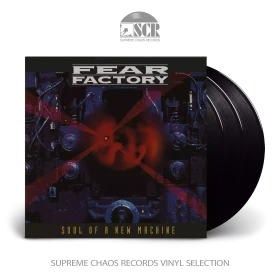 FEAR FACTORY · Soul Of A New Machine (30th Anniversary) | BLACK 3LP (Industrial Metal Vinyl)