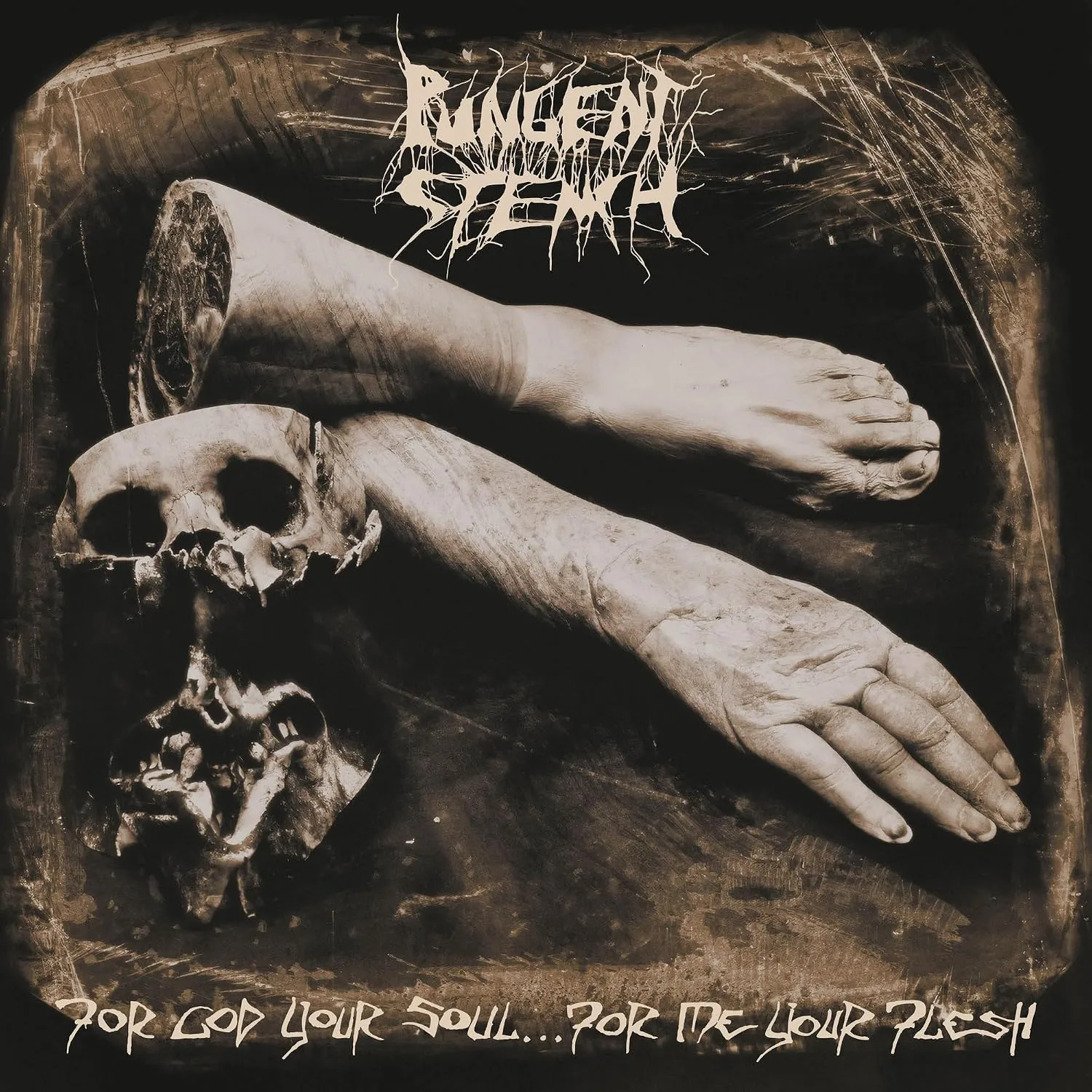PUNGENT STENCH · For God Your Soul... For Me Your Flesh | TRANSPARENT RED LP (Death Metal Vinyl) · Picture 1