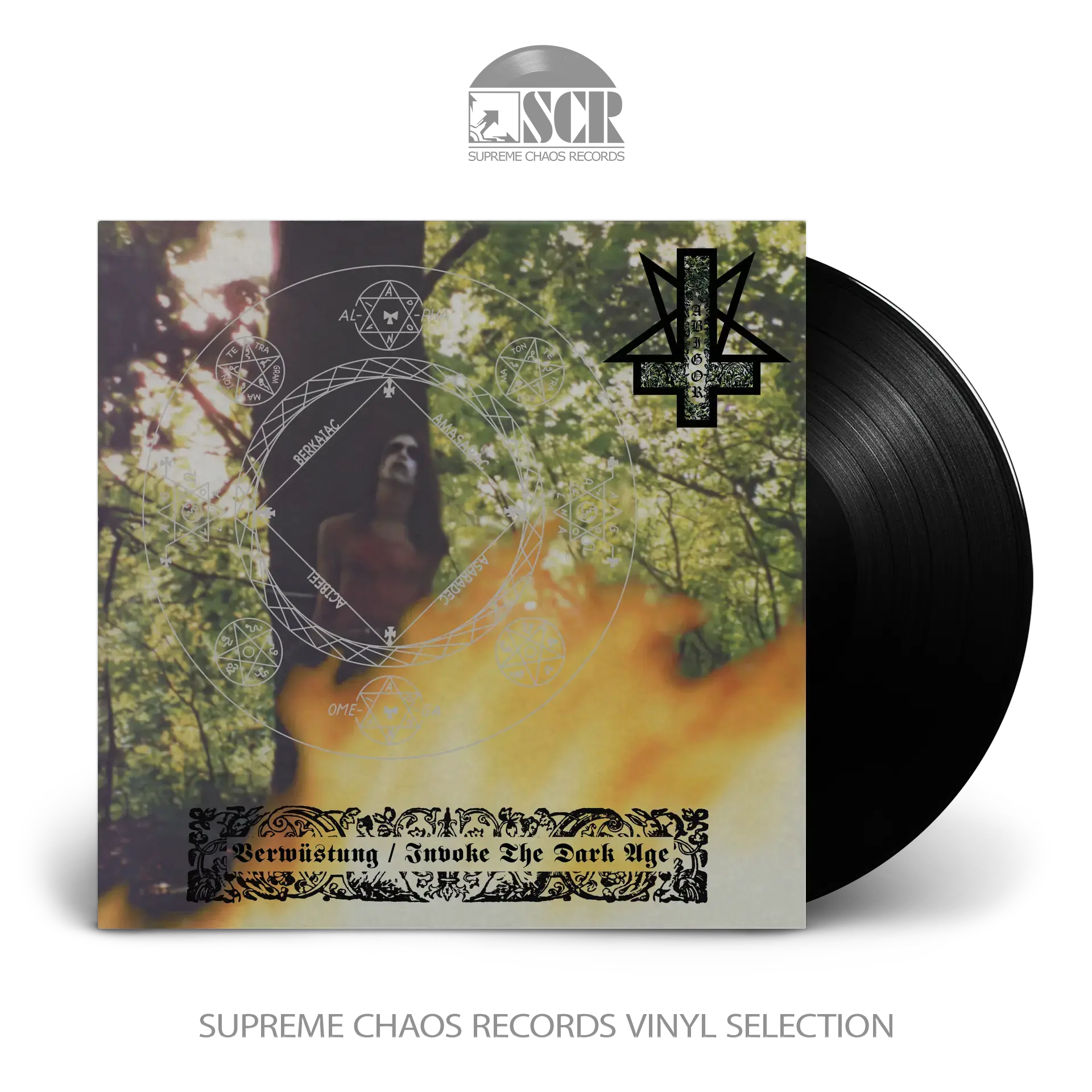 ABIGOR · Verwüstung / Invoke The Dark Age | BLACK LP (Black Metal Vinyl)
