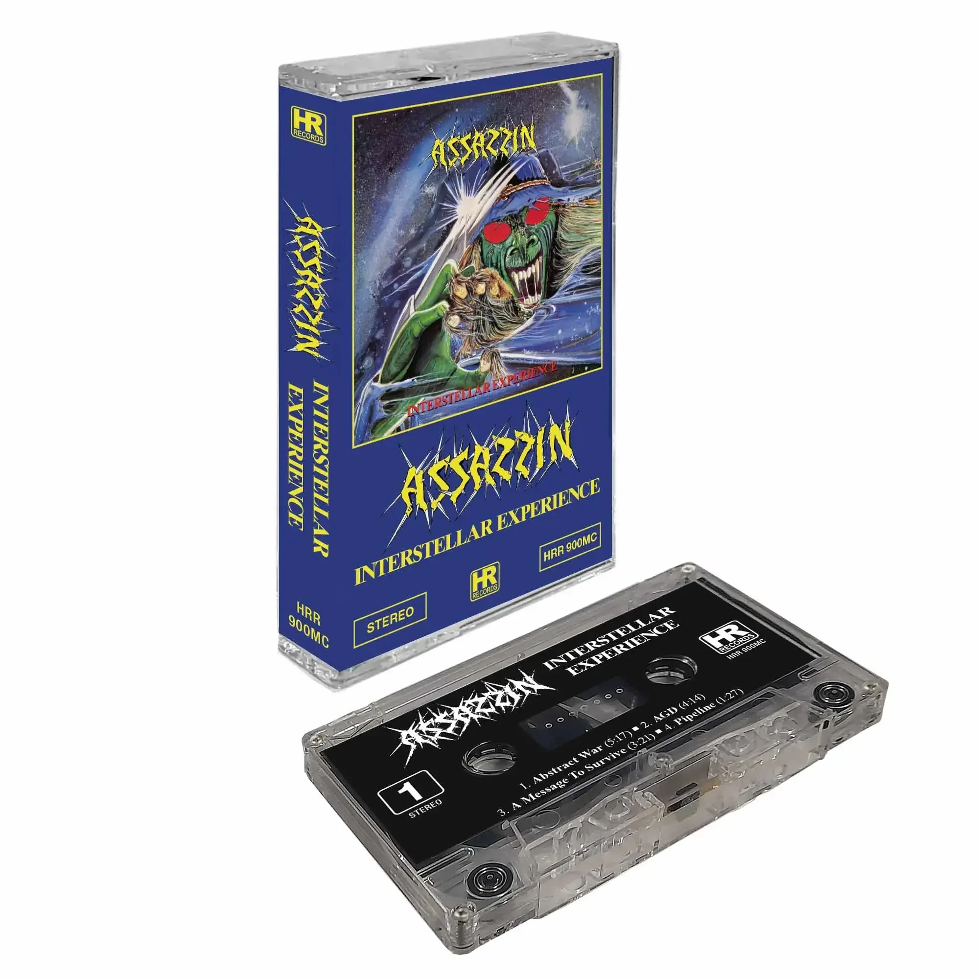 ASSASSIN · Interstellar Experience | CLEAR TAPE (Thrash Metal Tapes)