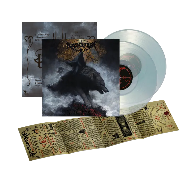 ARCKANUM · Beswærilsin | CLEAR 2LP (Black Metal Vinyl) · Picture 2