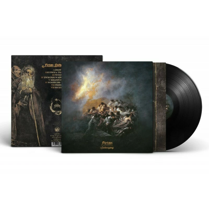 FIRTAN · Niedergang | BLACK LP (Black Metal Vinyl)