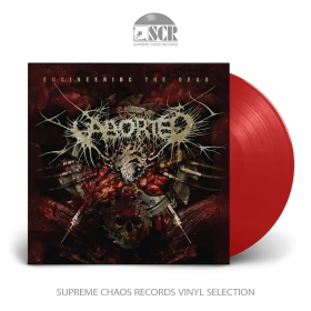 ABORTED · Engineering the Dead | RED LP (Death Metal Vinyl)