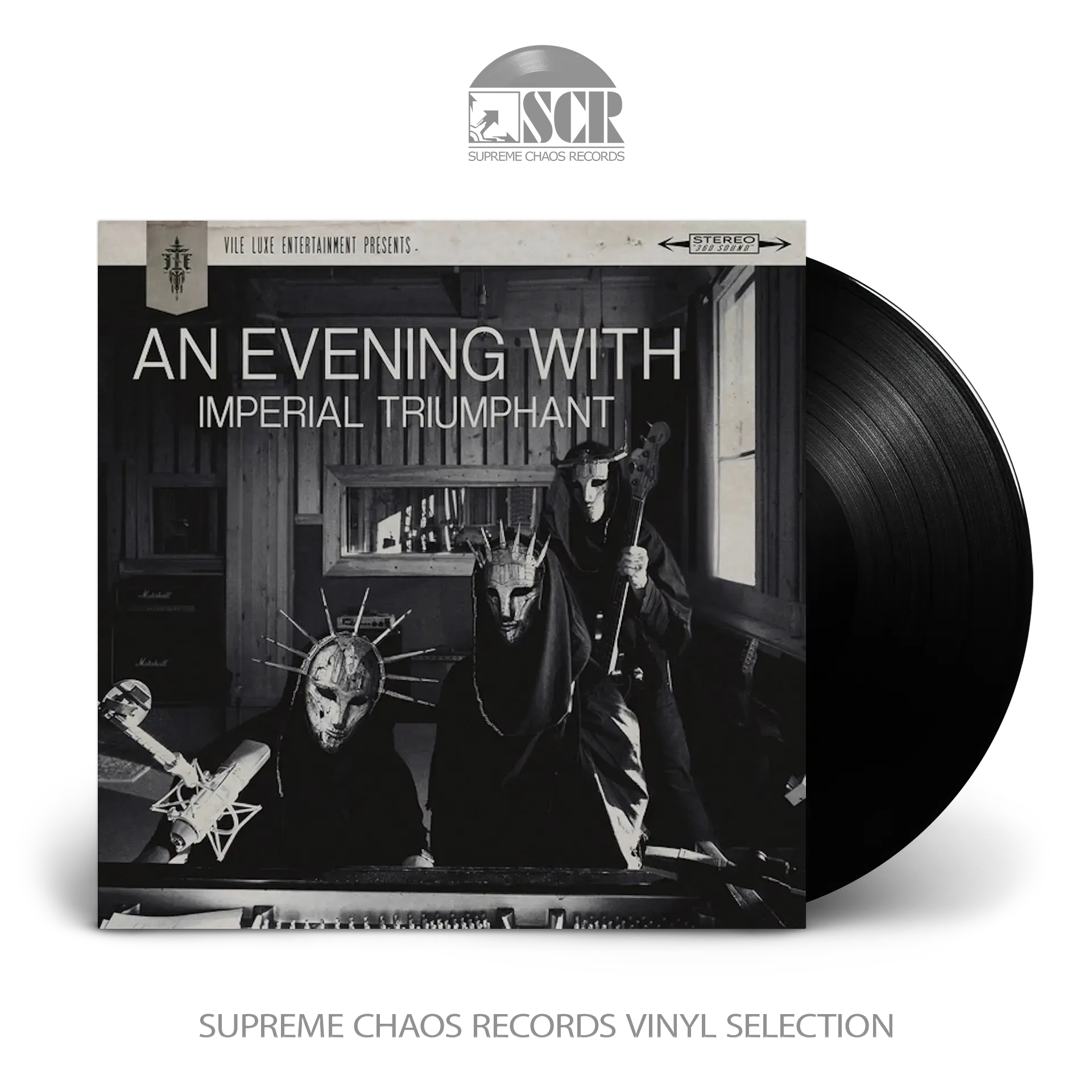 IMPERIAL TRIUMPHANT - An Evening With Imperial Triumphant [BLACK LP] (Jazz/Black Metal/Progressive Metal Vinyl)