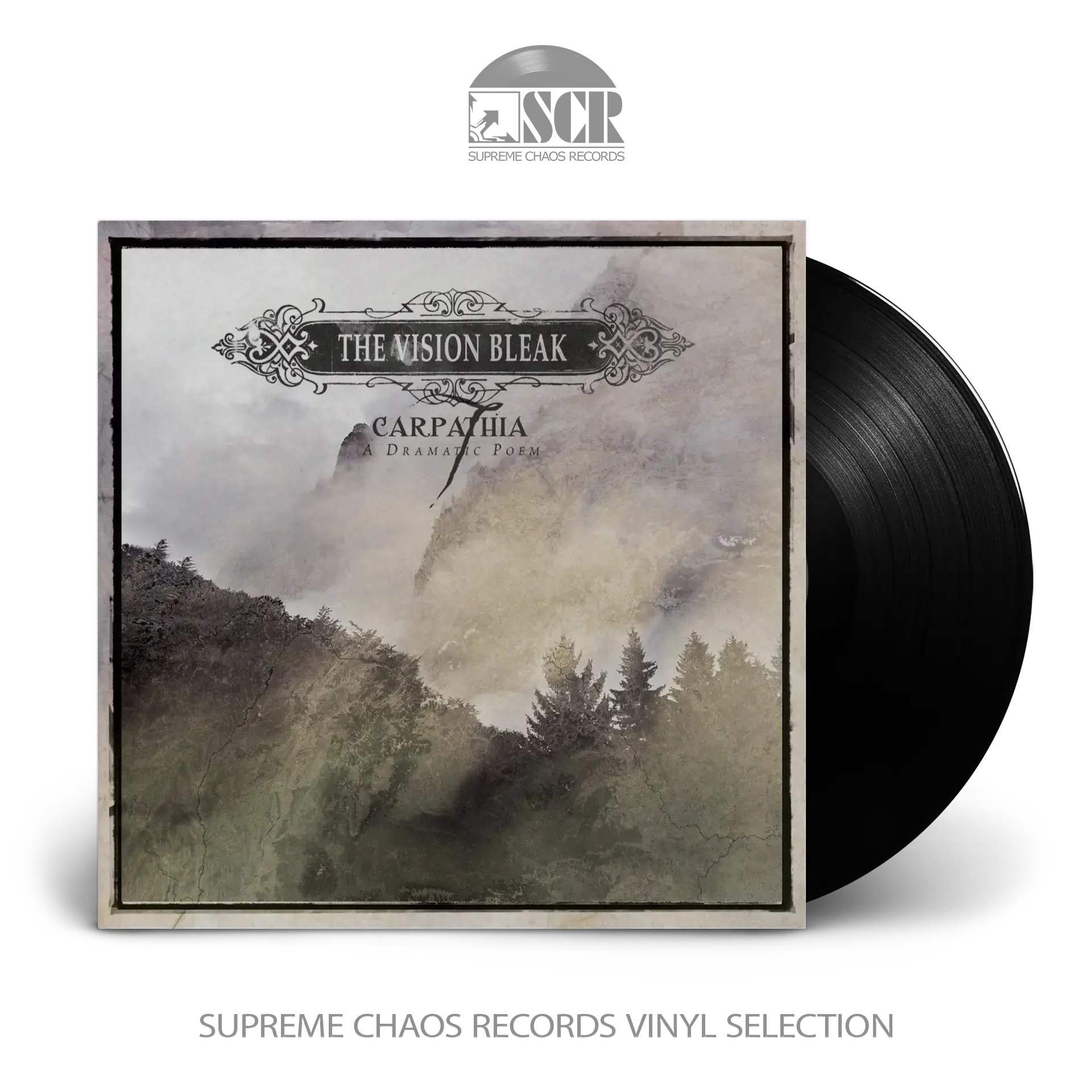 THE VISION BLEAK · Carpathia | BLACK LP (Gothic Metal/Heavy Metal/Horror Metal Vinyl)