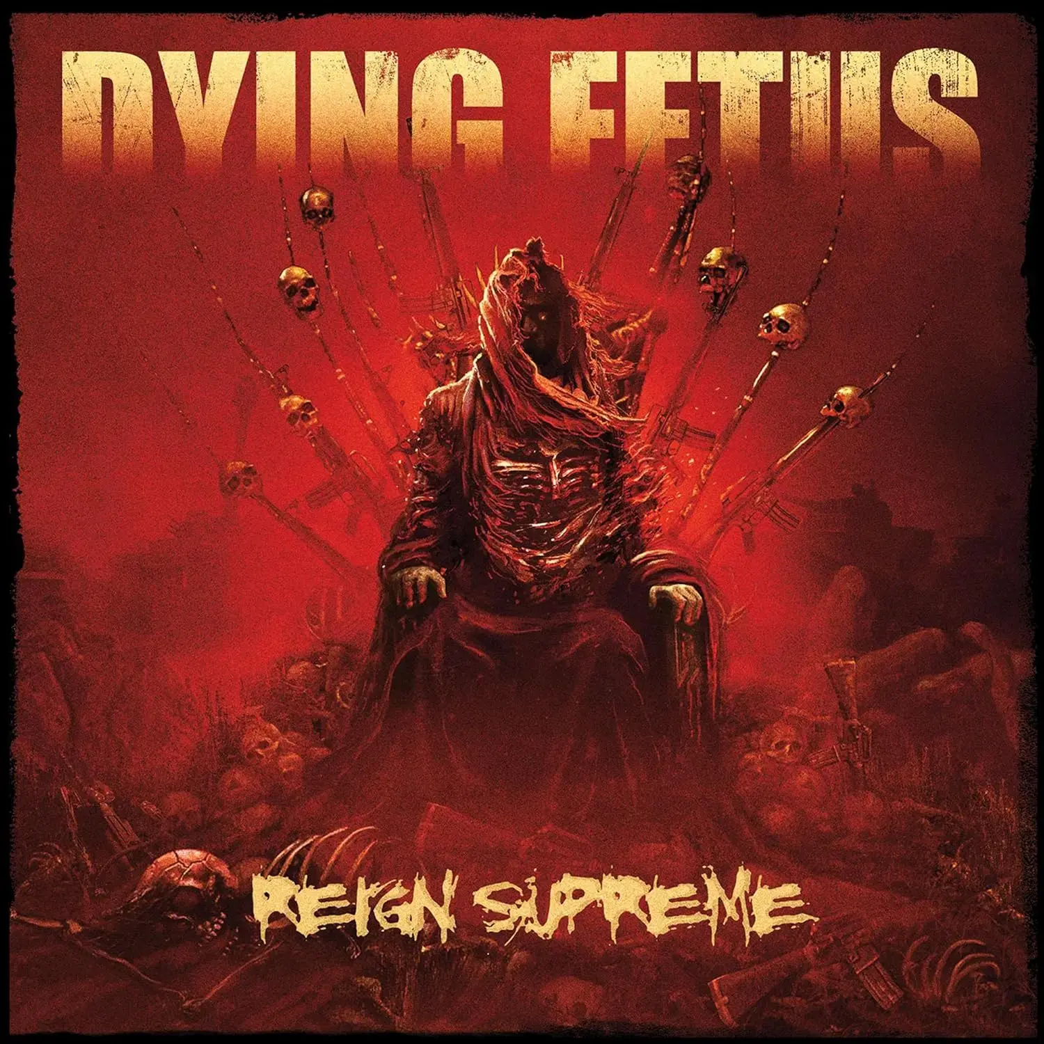 DYING FETUS · Reign Supreme | BLOODY RED LP (Death Metal Vinyl) · Picture 1