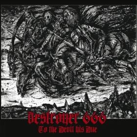 DESTRÖYER 666 · To The Devil His Due | BLACK LP (Thrash Metal Vinyl) · Picture 1