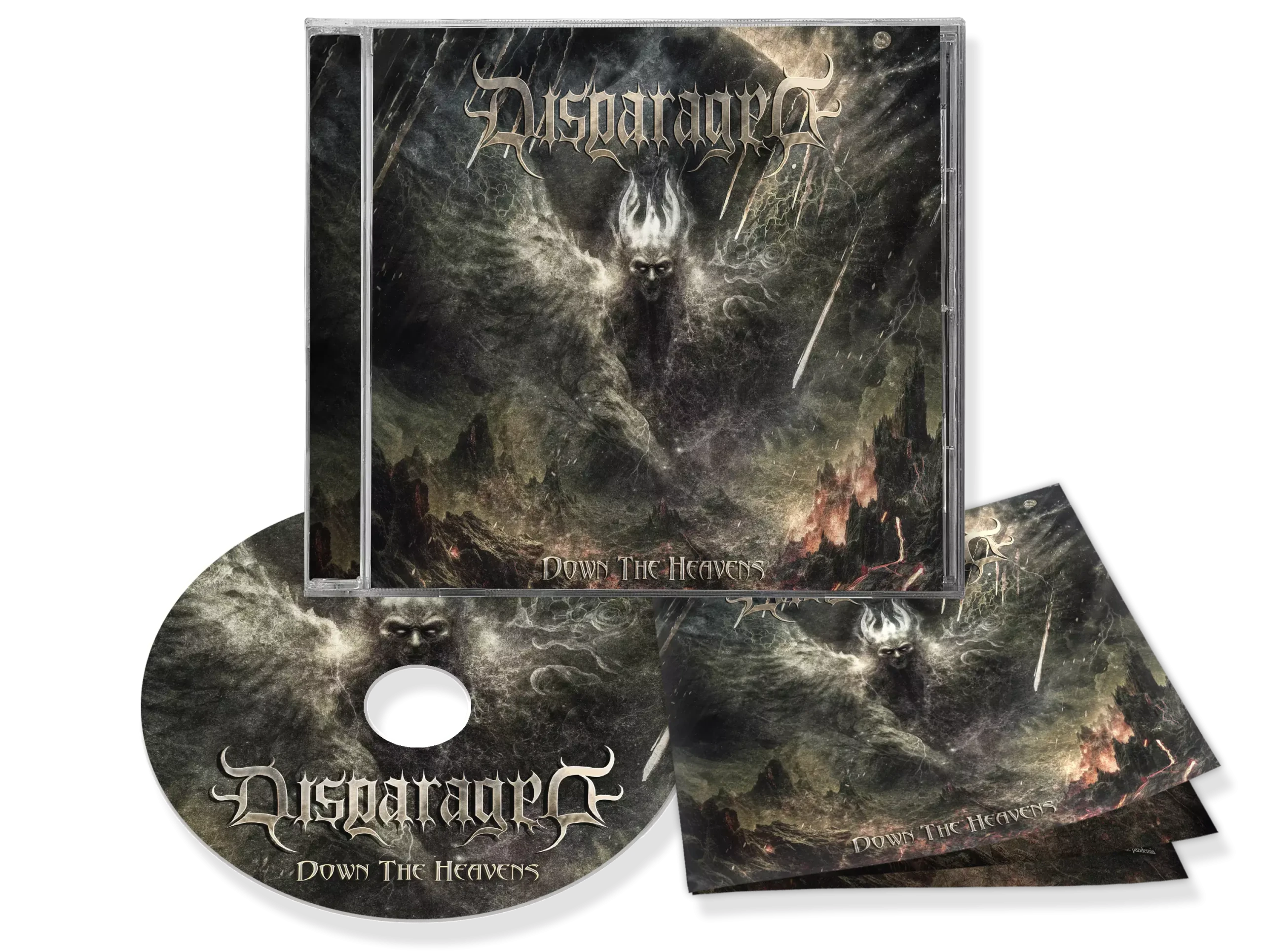 DISPARAGED - Down The Heavens · CD