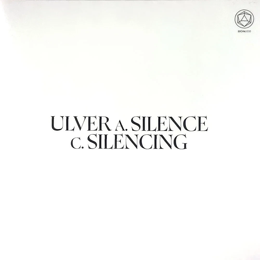 ULVER · Silence Teaches You How to Sing / Silencing the Singing | CLEAR/WHITE MARBLED 2LP (Rock Vinyl) · Picture 1