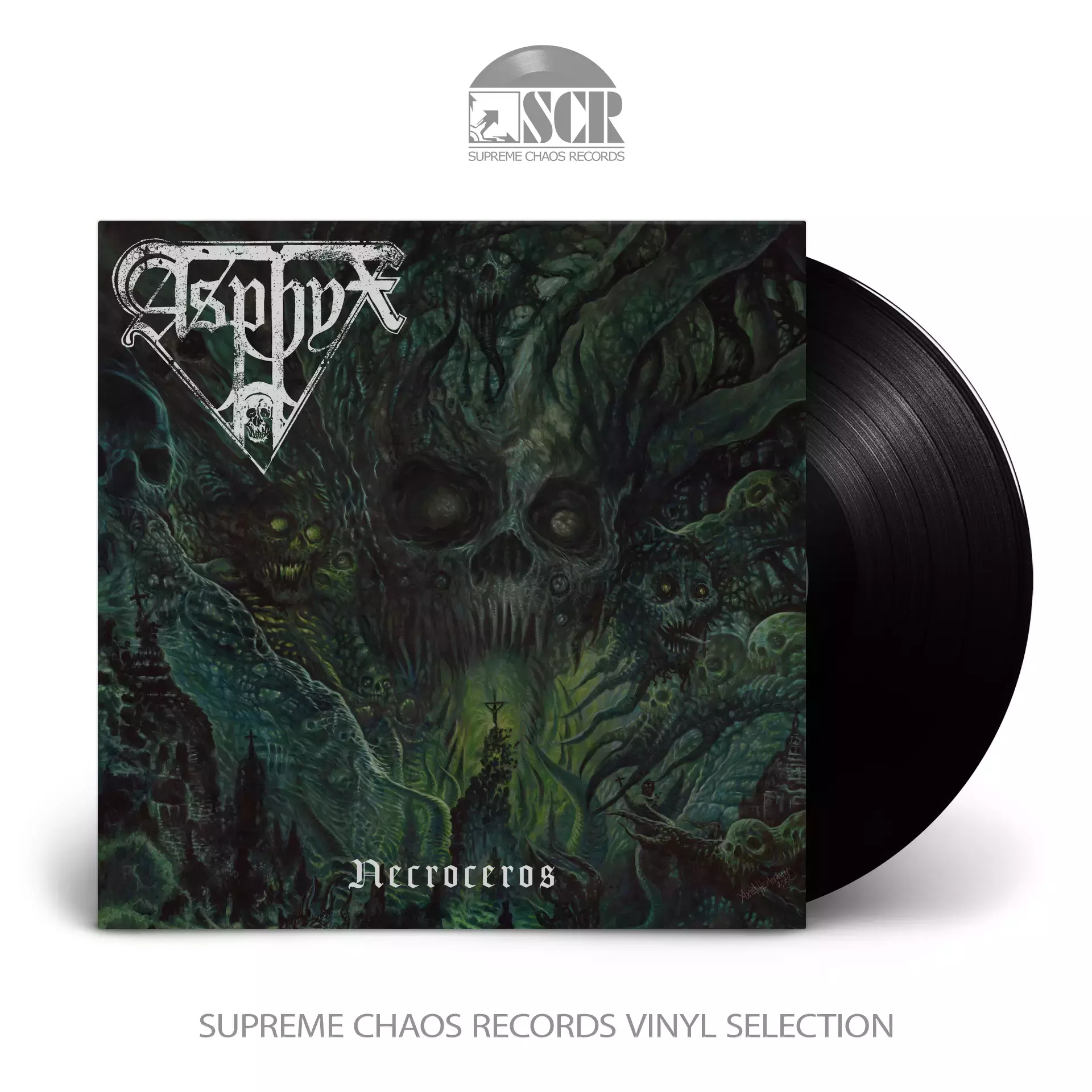 ASPHYX - Necroceros · BLACK LP (Death Metal Vinyl)