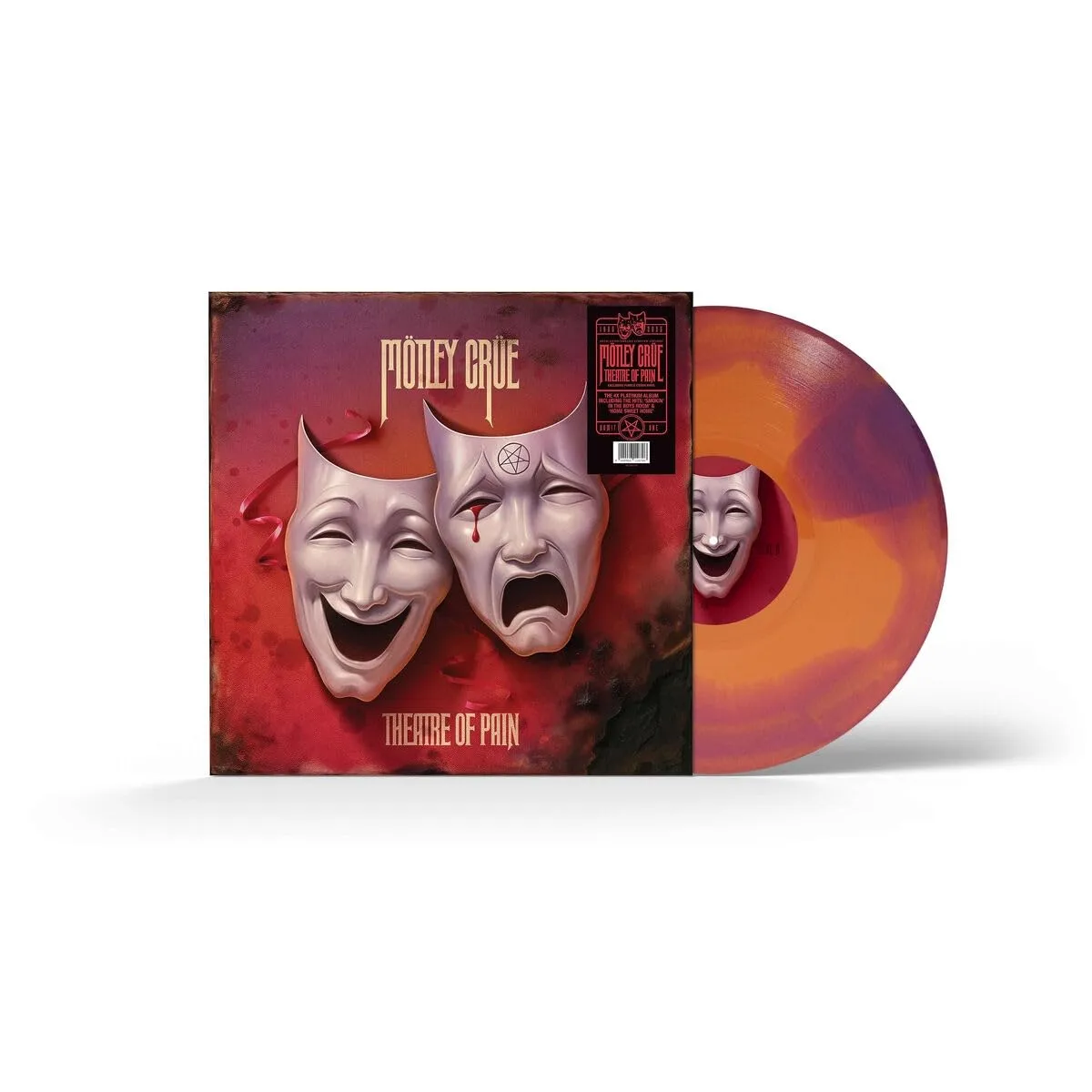 MÖTLEY CRÜE · Theatre Of Pain 40th Anniversary) | PURPLE CRUSH LP (Hard Rock Vinyl)